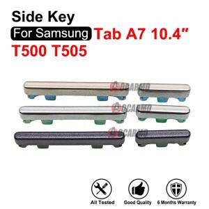 블랙 실버 골드  호환 갤럭시 호환 탭 A7 10.4' 4 T335 SM-T505 T500 사이드 버튼 키 전원 볼륨 교체 부품