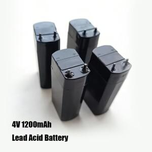 4V 1200mAh 납산 배터리 전자 장난감 테이블 램프 손전등 모기향 보관용 충전식