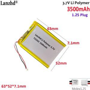 RG35XX R36S Pda 태블릿 디지털 제품 휴대 전화 게임 콘솔 배터리 용 1.25 플매트 카펫 러그가있는 3.7v 폴