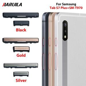 호환 탭 S7 플러스+SM-T970 전원 버튼 켜기/끄기 볼륨 높이기/낮추기 측면 키 교체 부품
