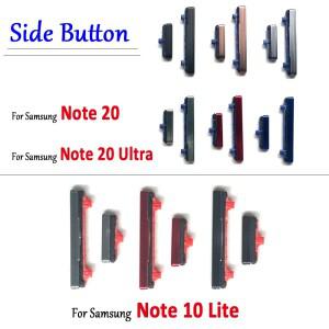 교체용 전원 버튼 + 볼륨 측면 수리 부품  호환 노트 10 라이트 / 20  S7 플러스 SM T970 용