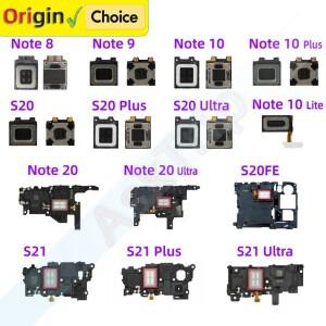 호환 갤럭시 호환 노트 8 9 10 20 S21 라이트 플러스 용 상단 전면 이어피스 이어폰 스피커 플렉스 케이블