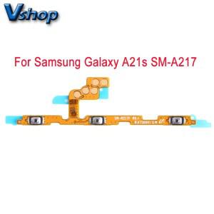 호환 갤럭시 호환 A21s SM-A217용 전원 버튼 및 볼륨 플렉스 케이블 켜기/끄기 키 스위치