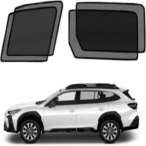 2020-2025년 스바루 아웃백을 위한 카 사이드 윈도우 선쉐이드 통기성 메시를 갖춘 프라이버시를 블로커