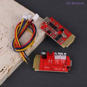 (Winter4)1PC CT14 Type-C 마이크로 스테레오 블루투스 4.2 전력 증폭기 보드 모듈 3.7v 5V 5W+5W 미니 소