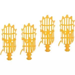 야드웨 4pcs 따기 과수원 아보 나무 수확용 바구니 캐처 원예 도구 감 pp 분리