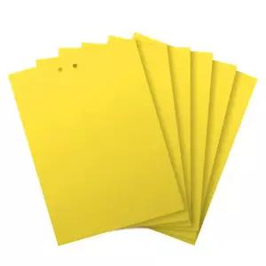 해충퇴치용품 끈끈이 초파리 날파리 화분 진드기 트랩 사각 노란색 20x30 20매