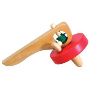 핸드 스피닝 탑 (빨간색)