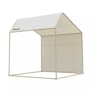 야외 경사 지붕 텐트 가판대 차양막 햇빛차단 텐트 방수