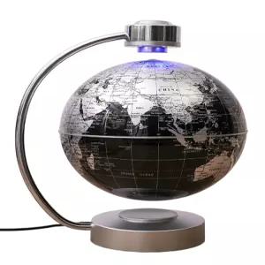 책상 사무실 장식 세계지도 지구본조명 서재