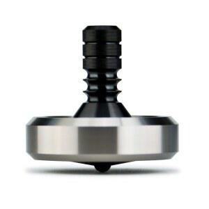 DjuiinoStar 프리미엄 스피닝 탑, 지르코늄 스템이 있는 스테인리스 스틸 칼라, 8-10분, 고정밀 EDC 데스크