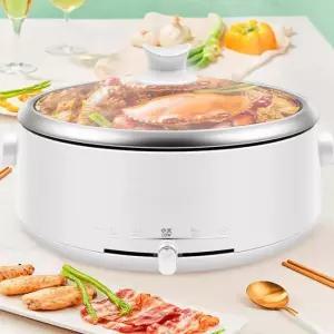 대용량 전기냄비 다용도 샤브샤브 전골 멀티쿠커