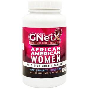 GNetX Sequence 아프리카계 미국인 여성을 위한 멀티비타민 - 면역 지원 및 심장 을 비타민 C, 아연 D가 함유된 강력한 포뮬러