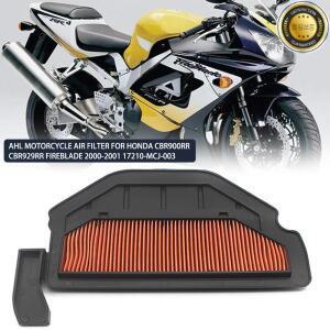 혼다 CBR929RR Fireblade 2000 CBR 900 929 RR 용 오토바이 에어 필터 흡기 클리너 교체