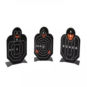 금속 사격 타겟 스탠드 표적 과녁 세트 에어소프트건 비비탄 실내 훈련용 연습 장비