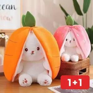 토끼 인형 봉제 아기 안는 플러시 침대 장식 선물 어린이