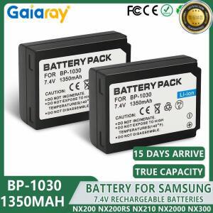 1350mAh 충전식 배터리 BP1030 삼성 NX500 L10 카메라용