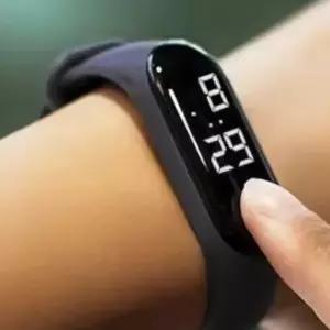 방수 가벼운시계 디지털 LED 초등학생 손목시계