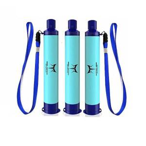 레벨 정수 필터 빨대 안전한 휴대용 시스템 활동 필터 위한 상황 캠핑 하이킹 야외 여행 정수 생존 비상 배낭여행 음용을