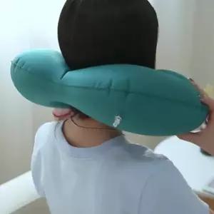 비행기전용 에어펌프목베개 기내용 에어목베개