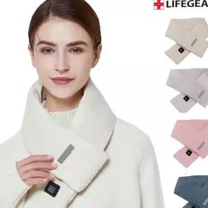 발열 체크무늬 넥워머 남녀공용 겨울 방한용품 목보온 머플러 귀덮개 커플용품