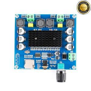 XH-A105 고출력 오디오 모듈 2x100W TDA7498 듀얼 채널 Bluetooth 호환 스피커 홈 시어터 DIY 용 AUX 지원