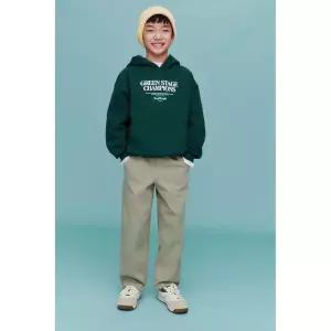 국내배송 ZARA 자라 주니어 키즈 축구 후드 스웨트셔츠 초록 6224782500 1894341