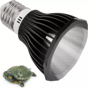 열대 파충류를 위한 Jugbuy UVB 전구 5.0 5W LED 고강도 UV 교체 램프 용 수염 은둔 게 거북 표범 도마뱀