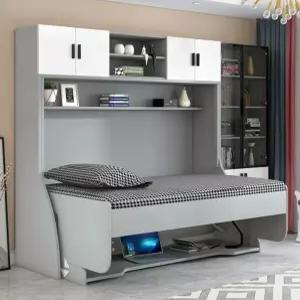 월베드 침대 책장 숨겨진 접이식 일체형침대 숨겨진 다기능 보이지않는 벽침대