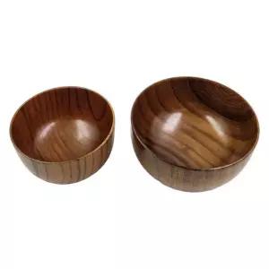 아카시아 원목 일식 나무 그릇 세트 밥공기 국 우드 식기 주방