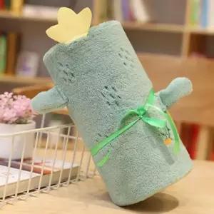 침구 극세사 캐릭터무릎담요 극세사무릎담요 80x100