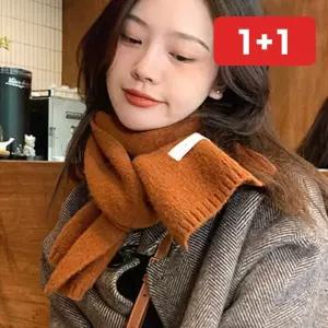 방한 스카프 목도리 겨울 넥워머 학생 남녀 보온 기모