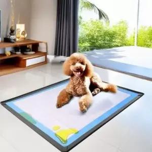 [반려] 매트 논슬립 반려동물 강아지 강아지 실리콘 배변 실내 애견 훈련 위생 매트