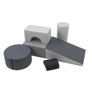 FDP 소프트스케이프 놀이 시간 및 등반 영 를 위한 다목적 세트, 10m-2세 등반가 블록 놀이, 집이나 어린이