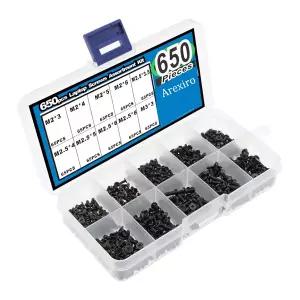 호환  노트북 컴퓨터 나사 키트 세트 M2 M2.5 M3 SSD IBM HP 델 레노버 도시바 게이트웨이 에이서 650 개