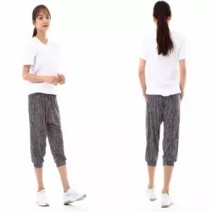 여자 아이스 바지 7부 냉장고바지잠옷 여성여름쿨바지