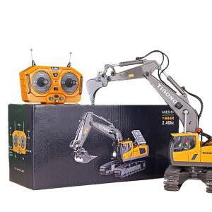 무선조종 RC 포크레인 패키지 불도저 덤프트럭 리모컨 중장비 완제품 1개 합금