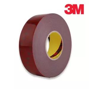 3M 선바이저용 아크릴 폼 양면테이프 50mm 16.5M 접착력탁월 내외장재 몰딩