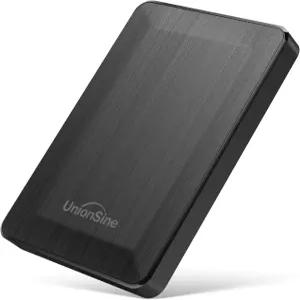 UnionSine 2.5인치 휴대용 외장 하드 드라이브 1TB USB 3.0 Type-C HDD 스토리지 PS4 Xbox PC Mac TV