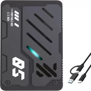 PC 노트북 Mac Xbox One PS4 Tianken 울트라 슬림 휴대용 외장 하드 드라이브 USB 3.1형 C HDD 스토리지