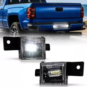 2014-2023 쉐보레 실버라도 GMC 시에라 1500 2500HD 콜로라도 캐니언 픽업트럭 리어 태그 라이트 6000K