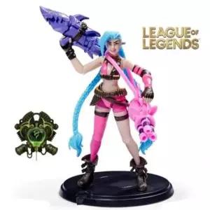 미니피규어 캐릭터 액션 피규어 모형 롤 리그오브레전드 징크스