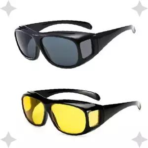 안경위착용 편광렌즈 오버글라스 야외활동 운전용 자외선차단 스포츠 선글라스 2종세트