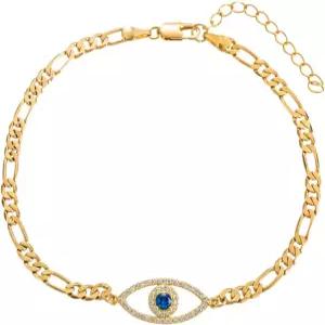 켈리스톰 이블 햄사 핸드 참 여성용 발찌 앙증맞은 핸드메이드 옆으로 매달린 리얼 14K 골드 / 18K