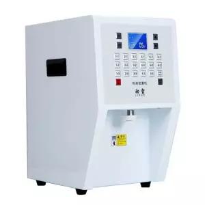 자동 분말 기계 하얀색 정량 곡물 과일 소분기 가루 분배기