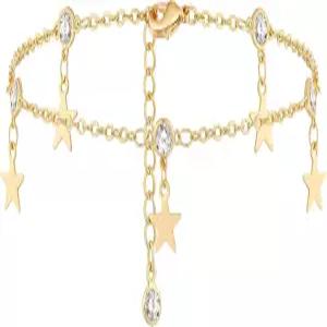 MEVECCO 여성용 고급 골드 발찌 14K 도금 보호 풋 체인 링크 발목 팔찌