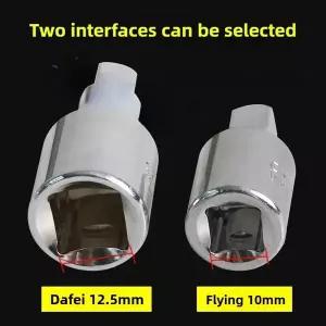 호환  르노 L8T3 8mm 사각 오일 섬프 드레인 플 키 툴 합금강 실버 볼트 소켓 툴 1개 2025 신제품