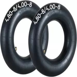 2 TR87 앵글 밸브 스템이 장착된 4.80/4.00-8 이너 타이어 헤비 듀티 튜브 잔디 깎는 기계에 이상적인