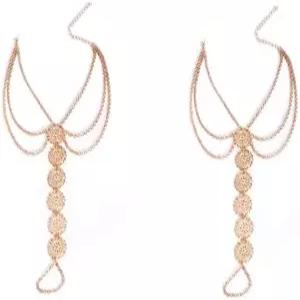 컬러풀 블링 보호 코인 맨발 발찌 샌들 골드 실버 참 디스크 발목 팔찌 여름 비치 풋 체인 여성용 주얼리