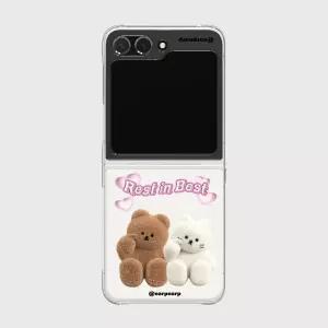 어프어프 볼콕 코비 치치(Z플립-클리어하드) - MULTI113215